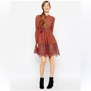 ASOS Lace Babydoll Dress